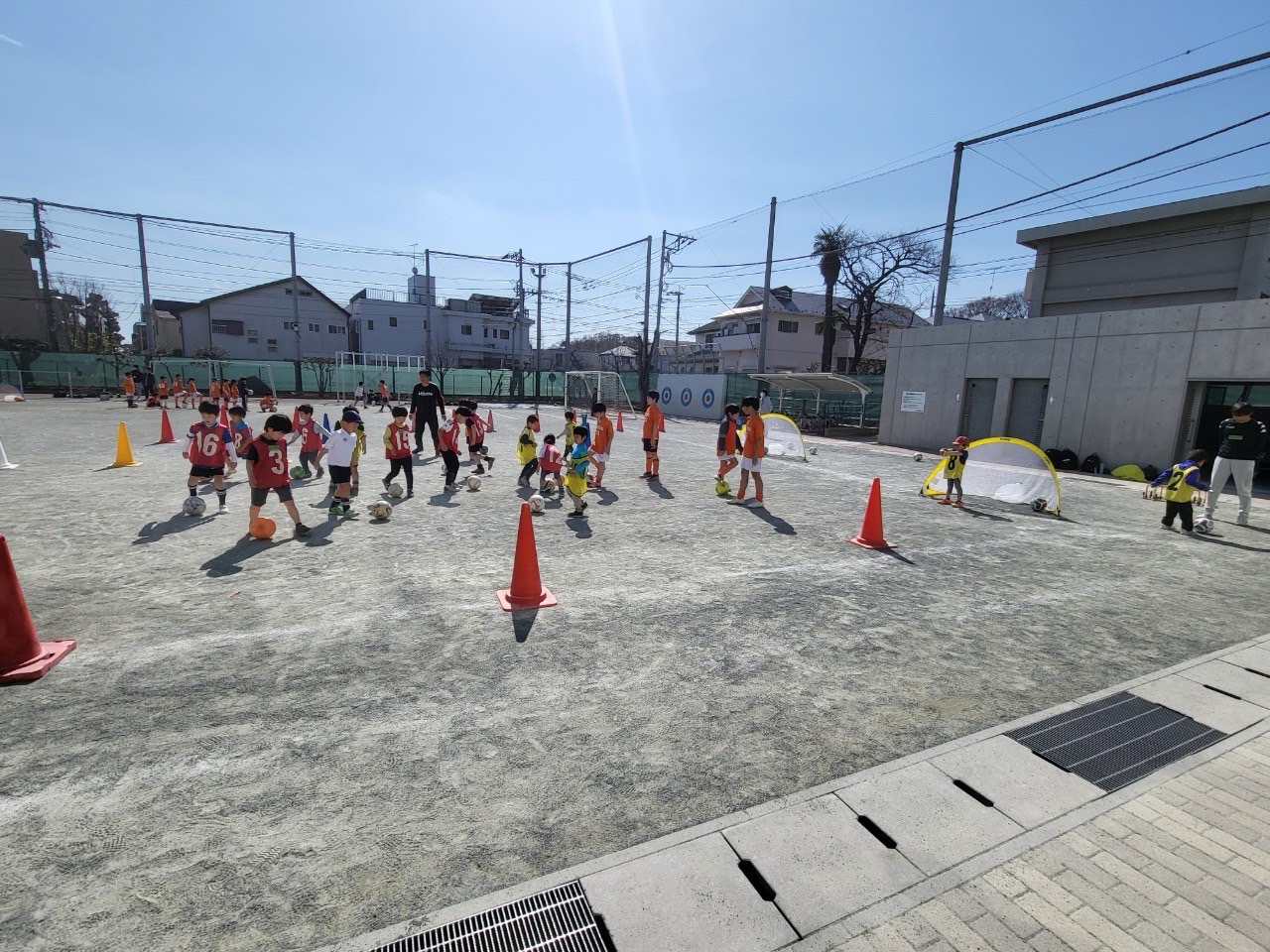 3月15日サッカーベントの様子